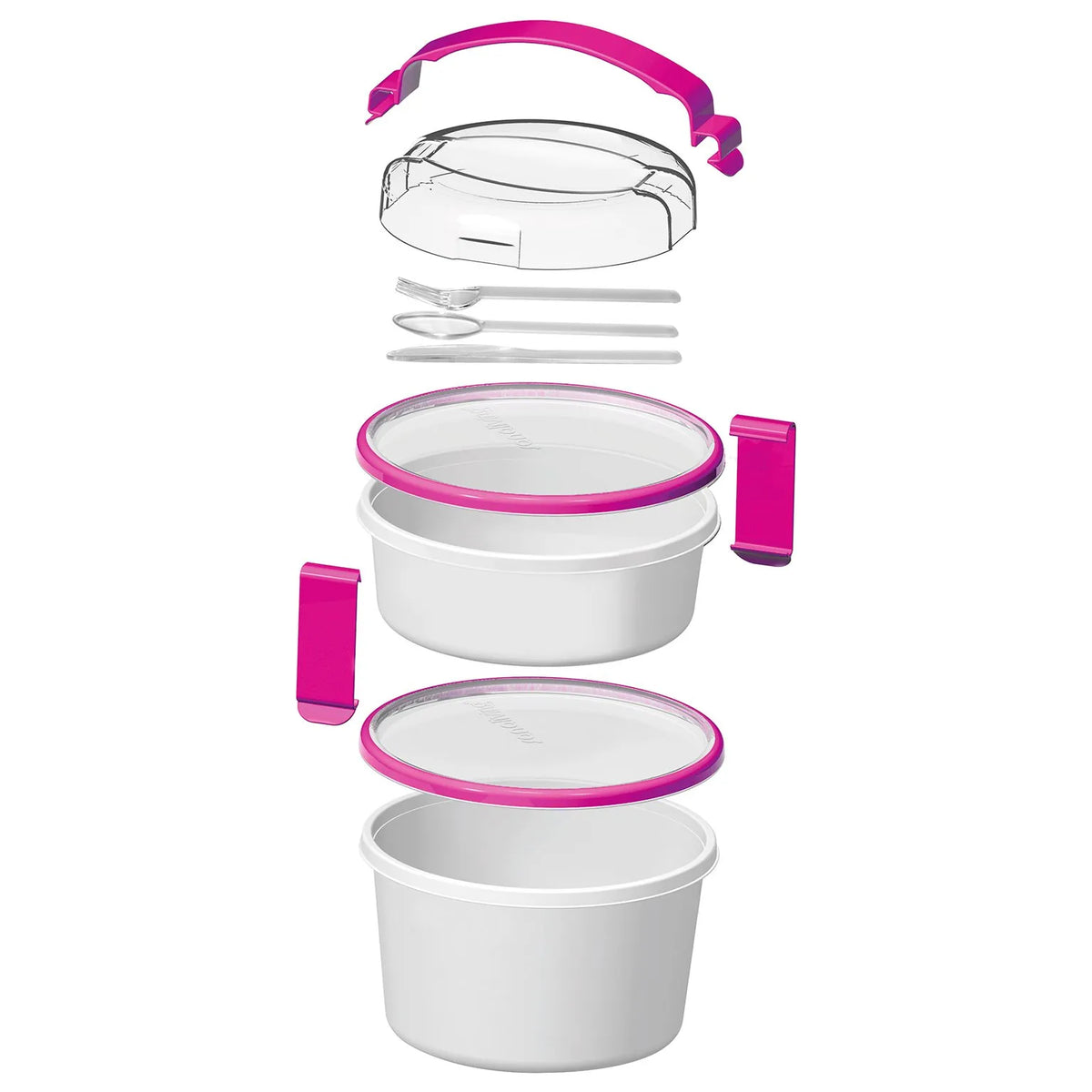 Lunch Box antibatterico 1 +1,6 l Sanaliving