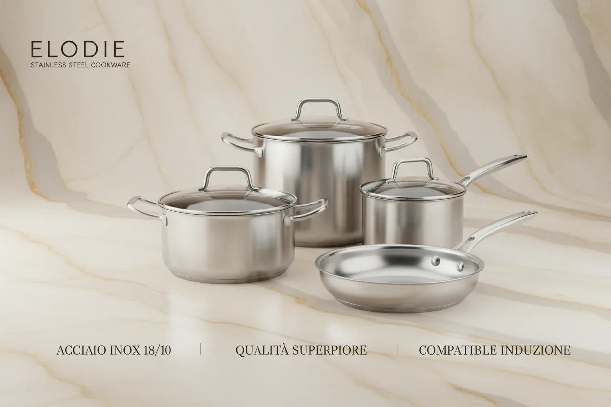 Linea Elodie Acciaio Inox - MaLu Casa Più