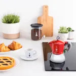MOKA BIALETTI INDUCTION 4 TAZZE ROSSA