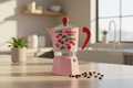 MOKA RAINBOW E 6 TAZZINE CON STAND BIALETTI