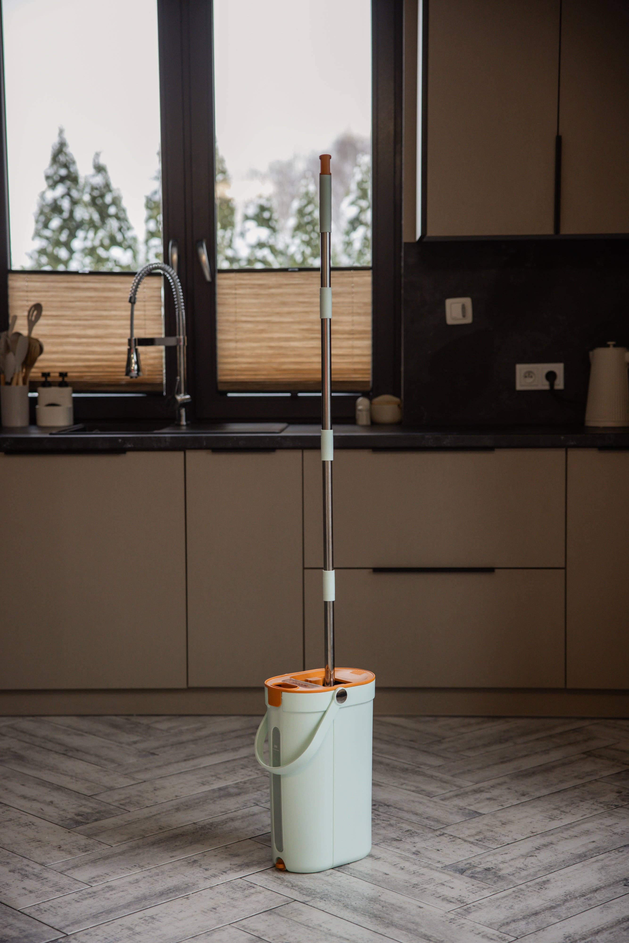 Floormy Urban City Mop – Mocio piatto con separazione dell'acqua pulita