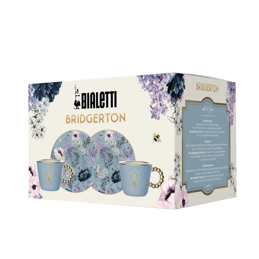 SET 2 TAZZE CAFFE' BRIDGERTON BIALETTI