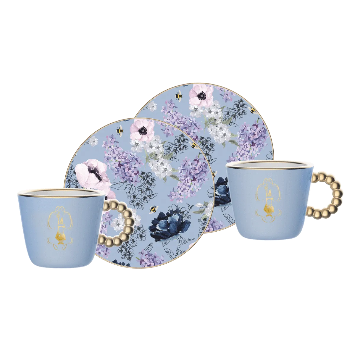 SET 2 TAZZE CAFFE' BRIDGERTON BIALETTI