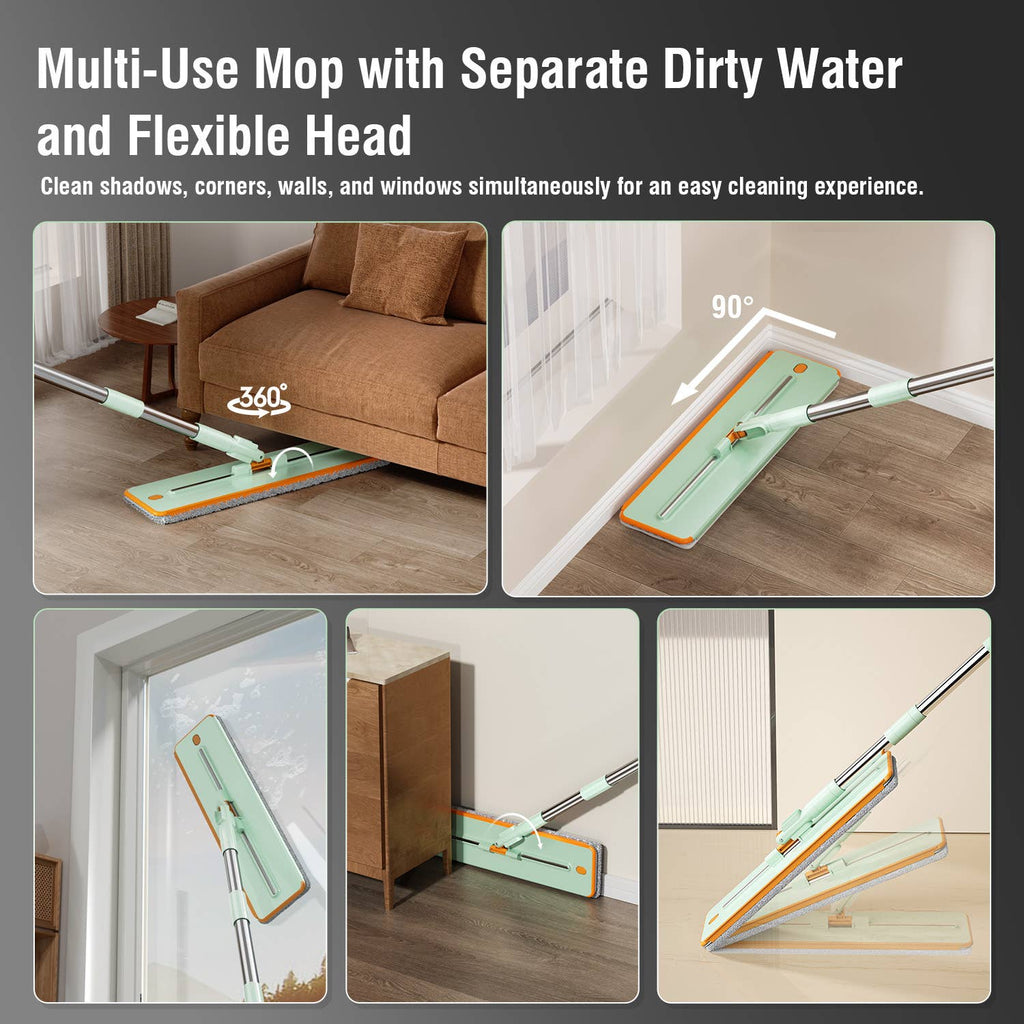 Floormy Urban City Mop – Flat mop with clean water separation