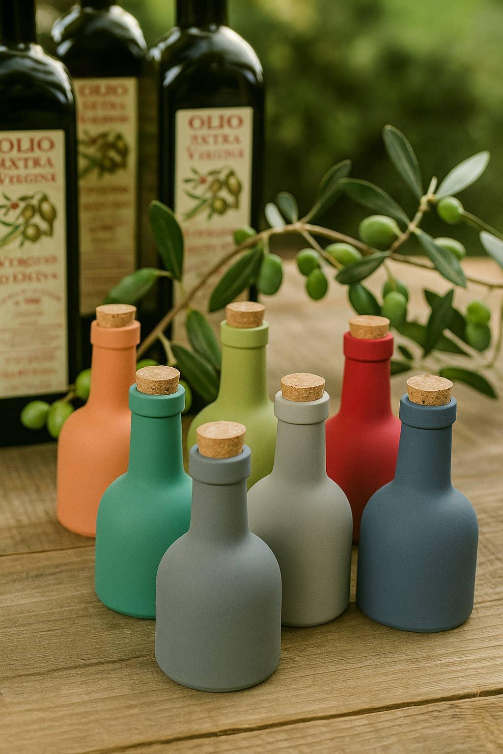 OLIERA 400ML MATT TAPPO SUGHERO 6 ASSORTITI - MaLu Casa Più