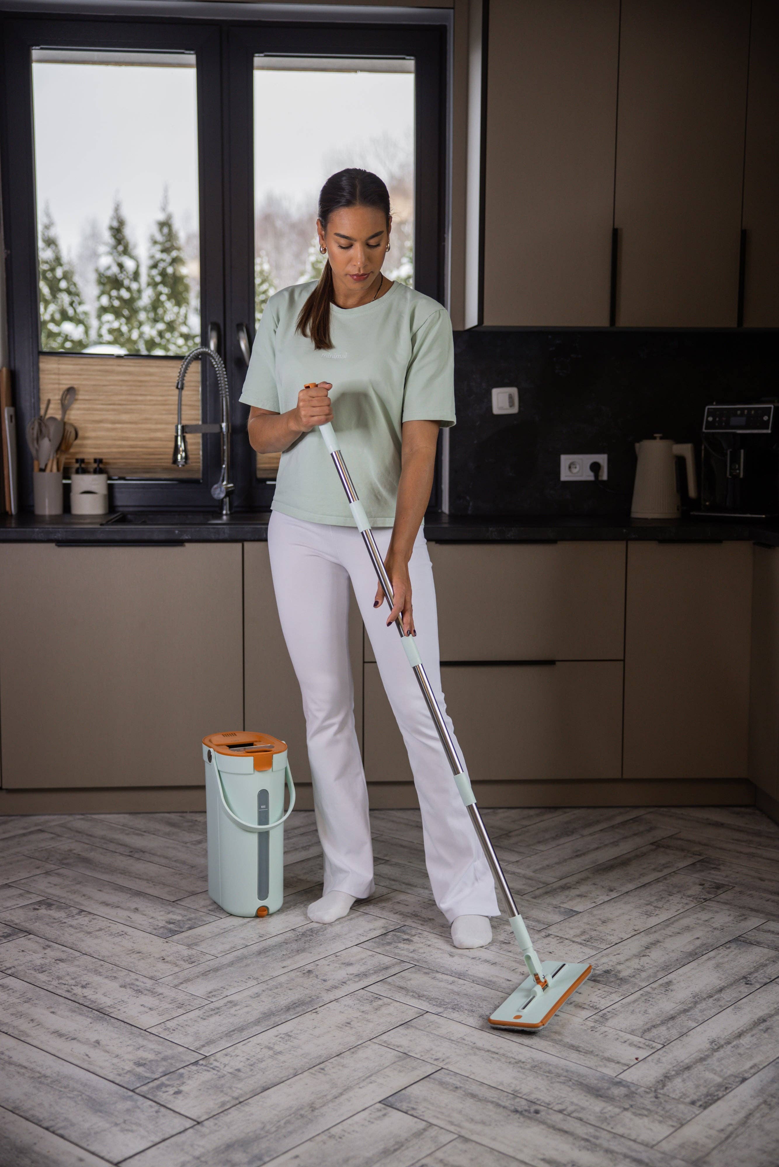 Floormy Urban City Mop – Flat mop with clean water separation