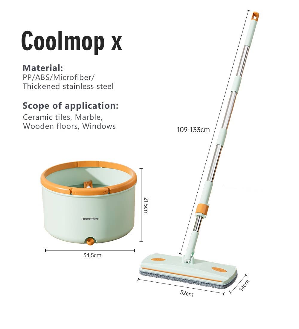 Floormy Urban Loft Flat Mop – Pulizia a doppia camera