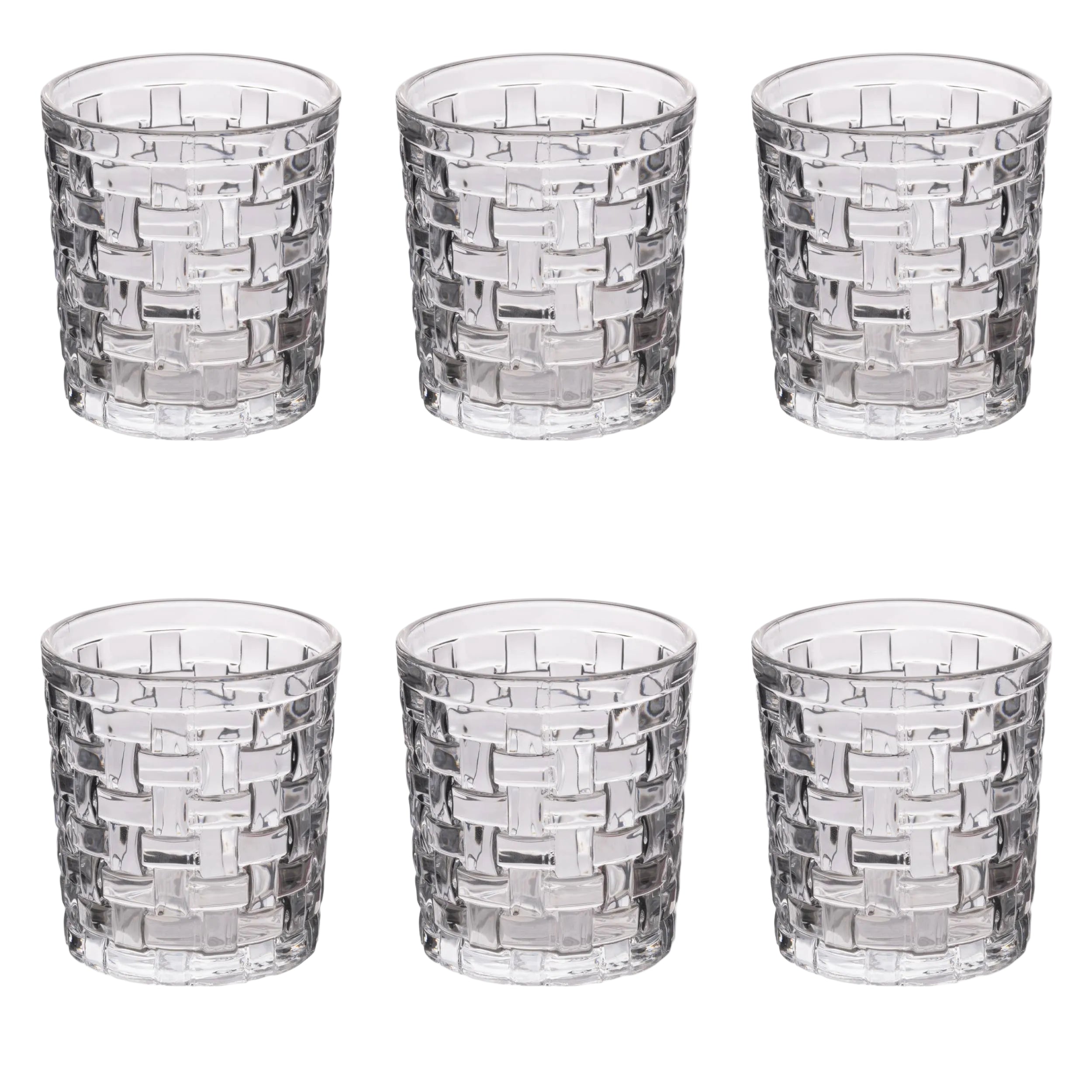 COTTAGE SET 6  BICCHIERI ACQUA 275 ML