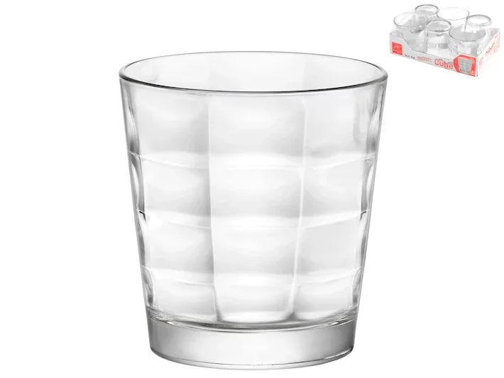 Bicchiere acqua Cube cl.24 Bormioli 6pz. - MaLu Casa Più