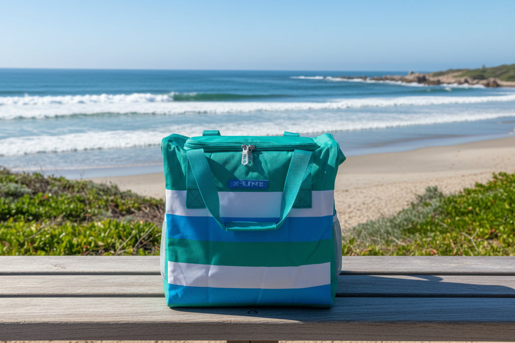 Striped Thermal Bag