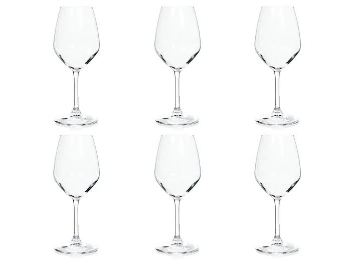 Calice vetro vino bianco cl.43,5 6 pezzi - MaLu Casa Più