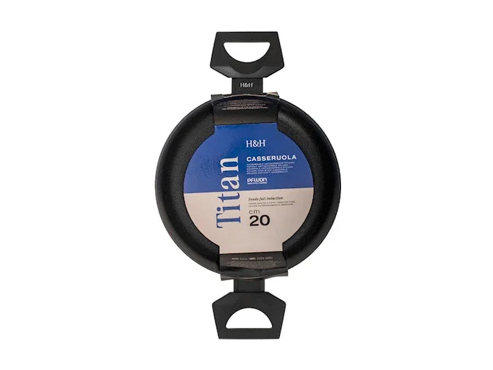 Casseruola antiaderente 2 manici cm.20 Titan - MaLu Casa Più