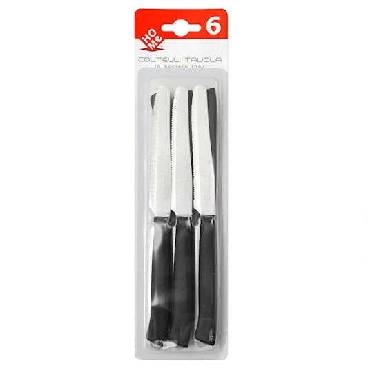 set 6 coltelli tavola
