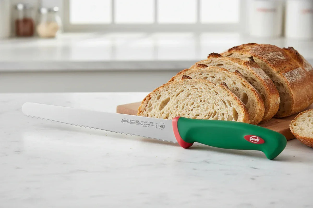 Coltello Pane Sanelli 24 cm - Lama Seghettata - MaLu Casa Più