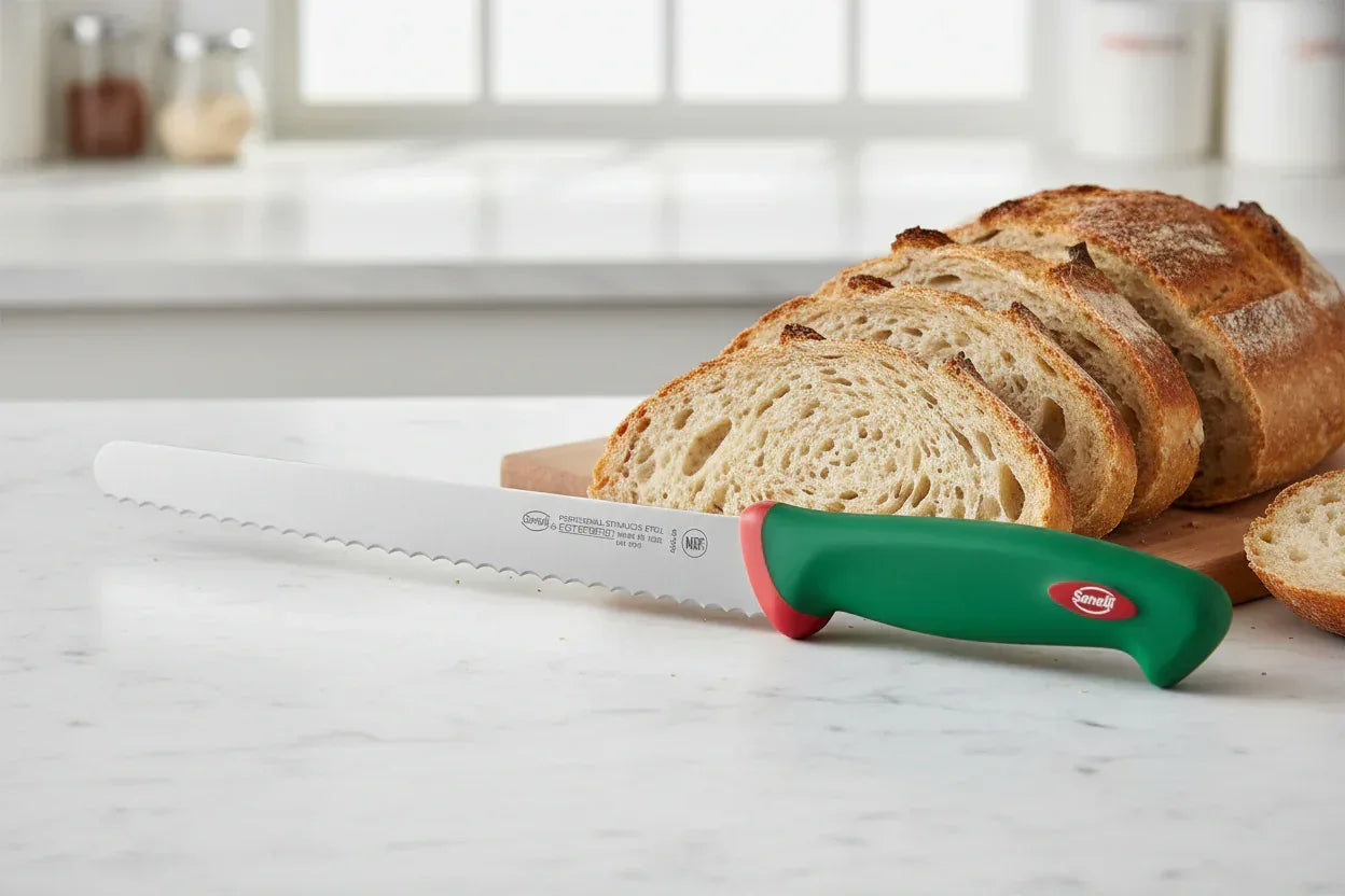 Coltello Pane Sanelli 24 cm - Lama Seghettata - MaLu Casa Più