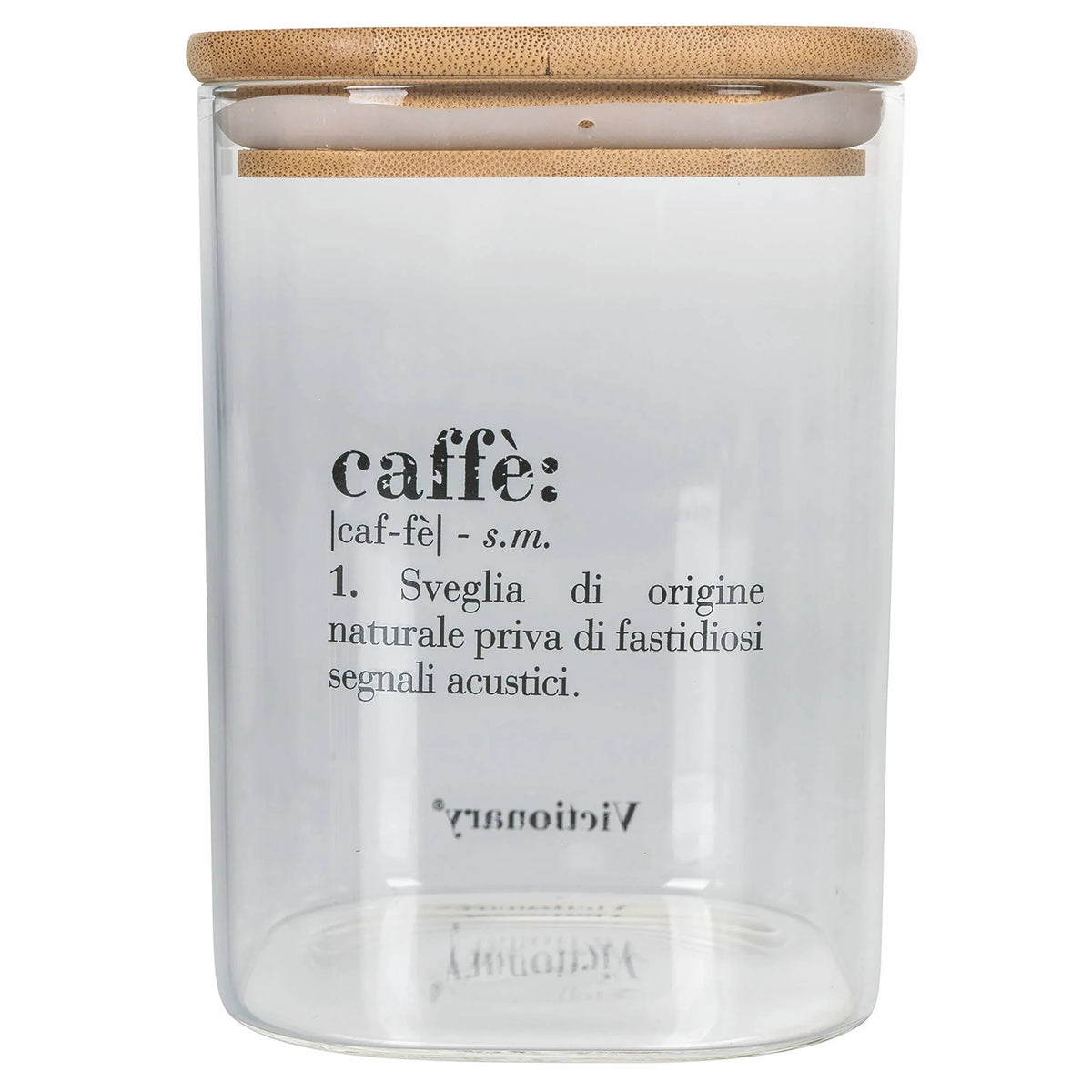 Victionary Barattolo Caffe Vetro/Bambu 1L - MaLu Casa Più