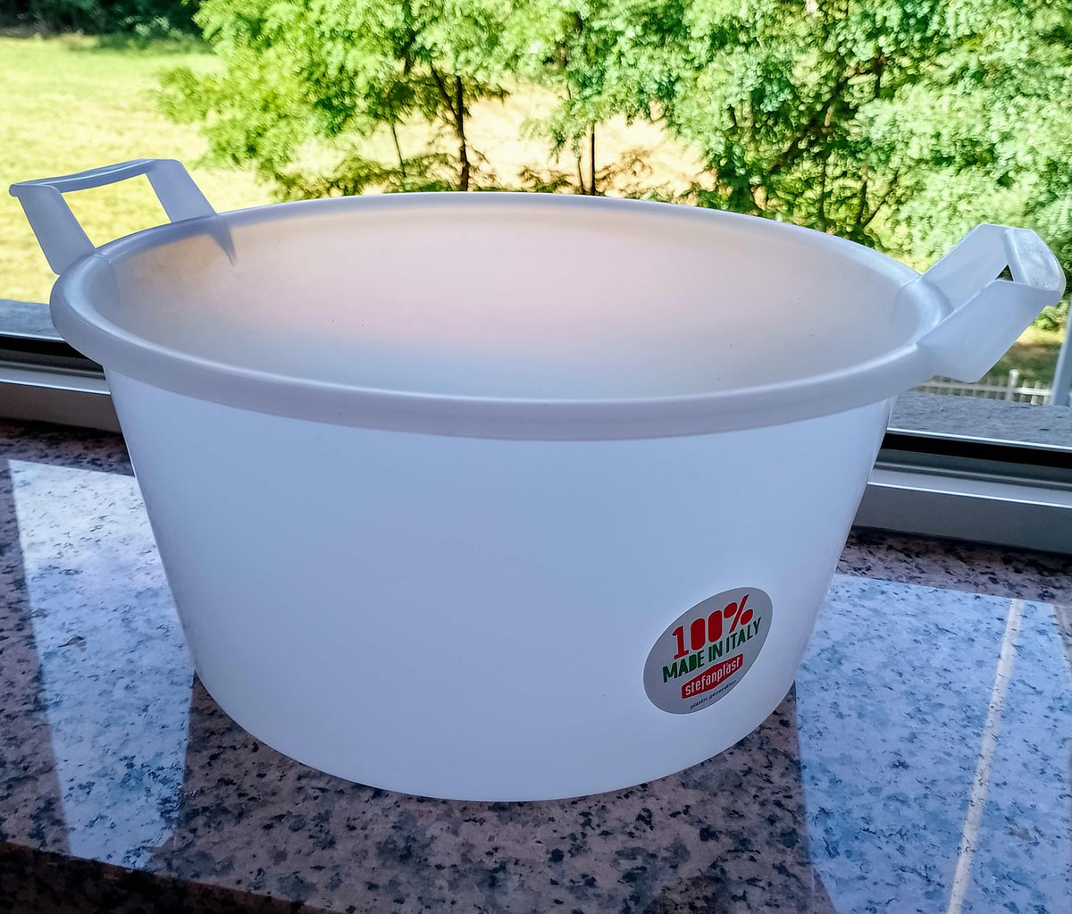 Bacinella Tonda 30 cm in Polipropilene - Made in Italy - MaLu Casa Più