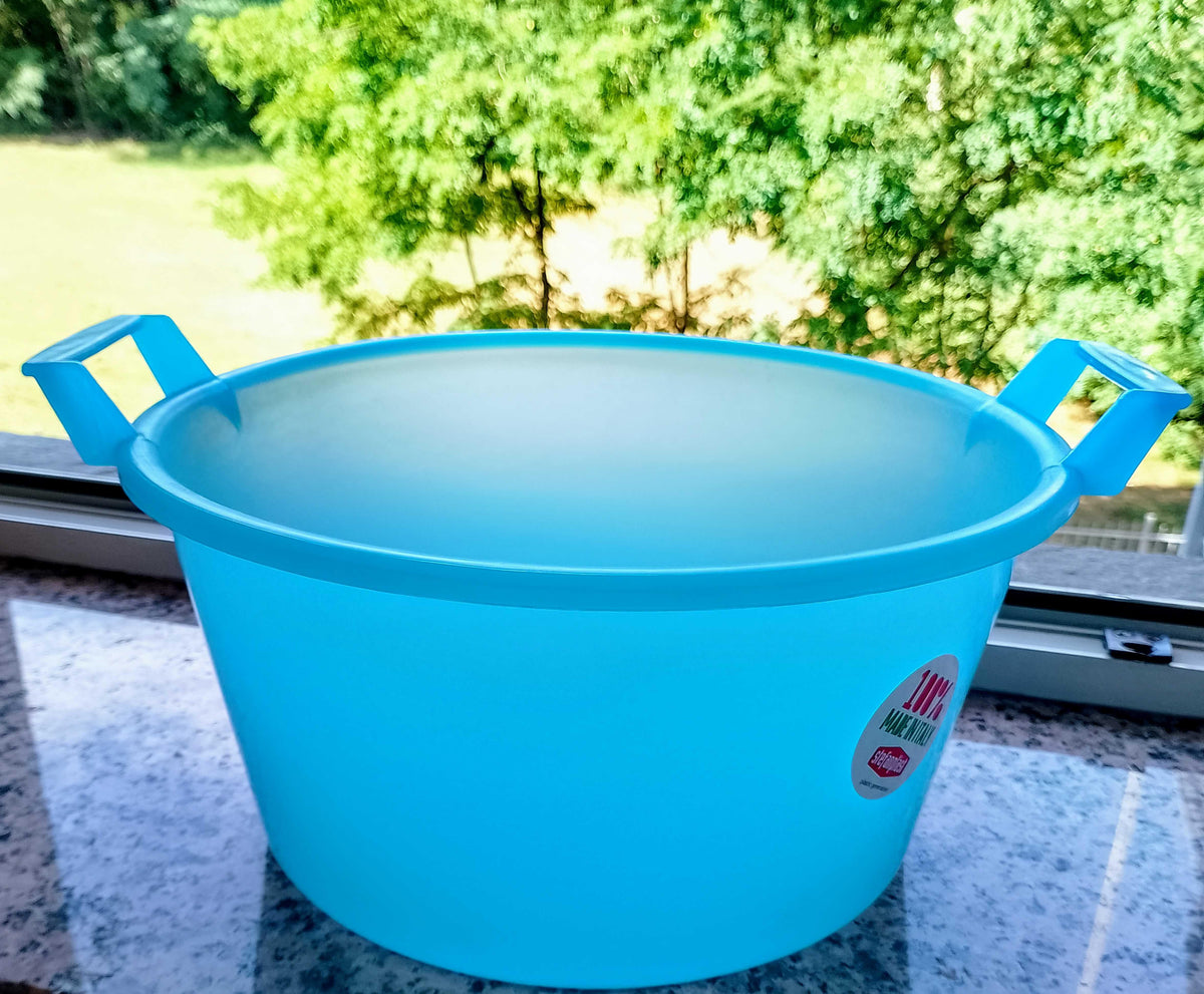 Bacinella Tonda 30 cm in Polipropilene - Made in Italy - MaLu Casa Più
