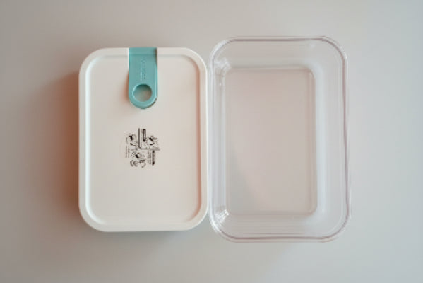 Contenitore in vetro rettangolare 1,1lt. Pull Box Glass