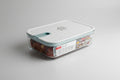 Contenitore in vetro rettangolare 1,6lt. Pull Box Glass