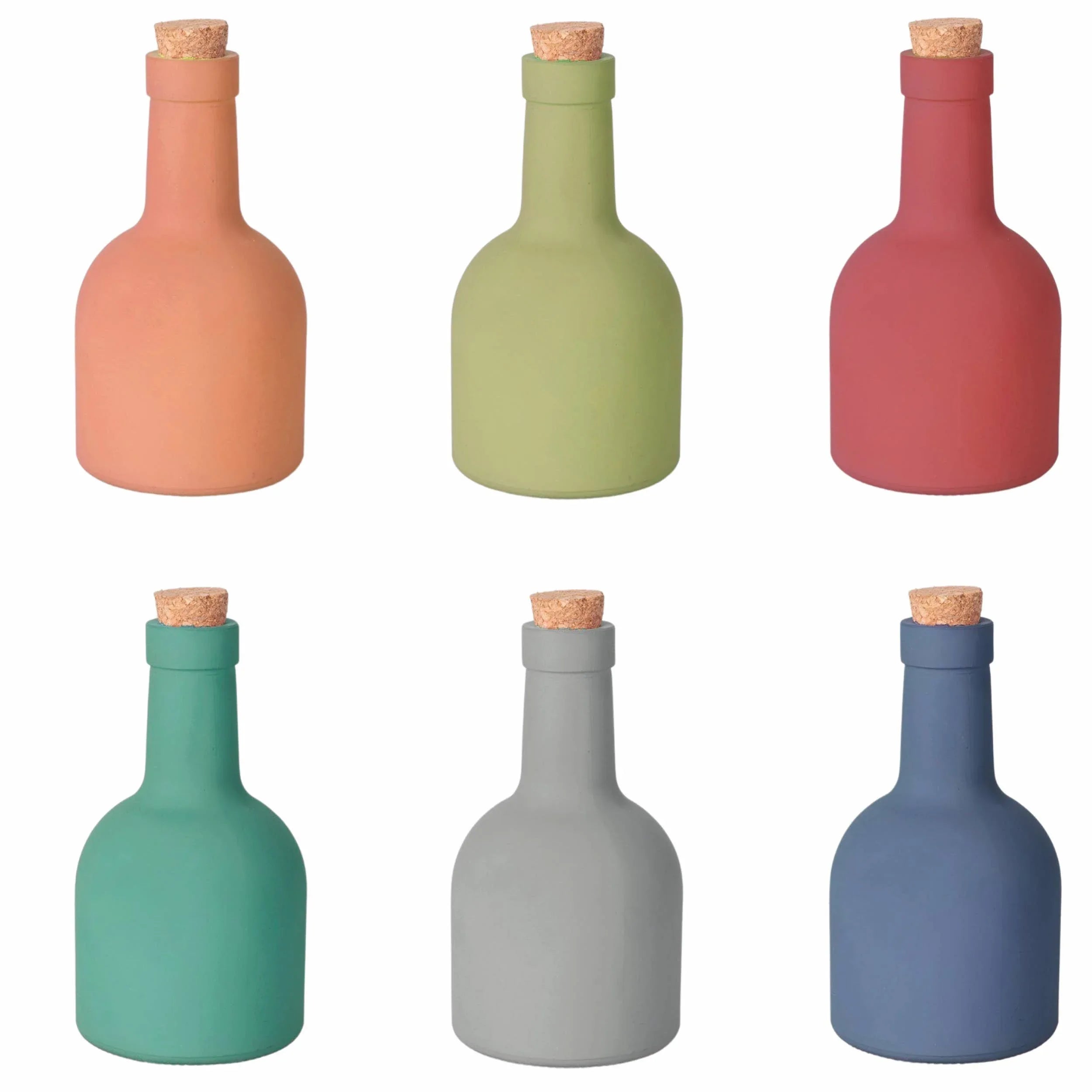 OLIERA 400ML MATT TAPPO SUGHERO 6 ASSORTITI - MaLu Casa Più