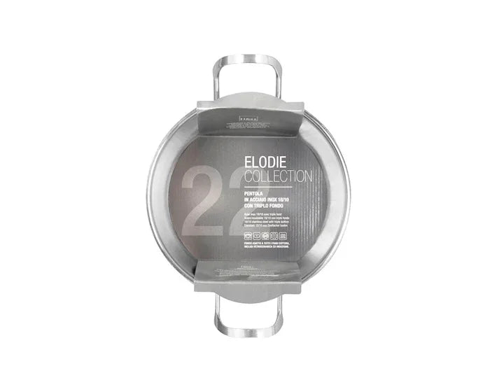 Pentola in acciaio inox 18/10 cm22 Elodie - MaLu Casa Più