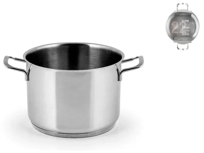 Pentola in acciaio inox 18/10 cm22 Elodie - MaLu Casa Più