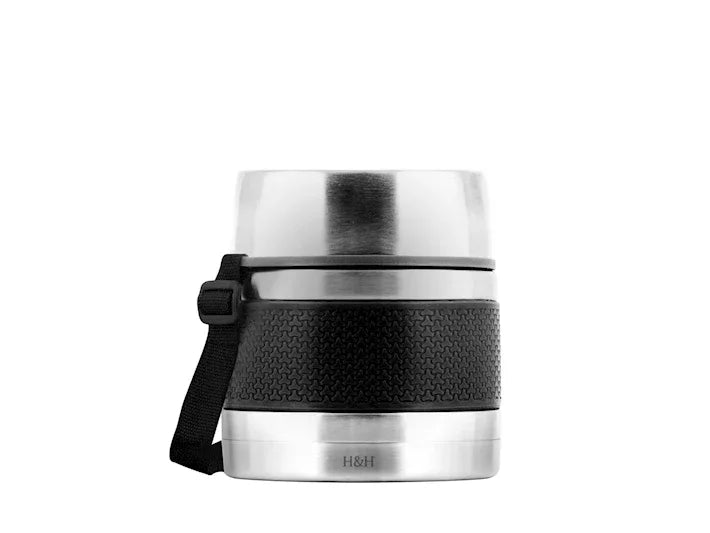 Porta vivande termico inox 18/10 2 scomparti Lt.0,75 - MaLu Casa Più