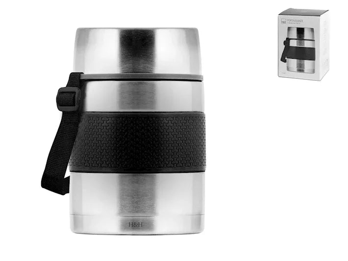 Porta vivande termico inox 18/10 2 scomparti 1,2lt. - MaLu Casa Più