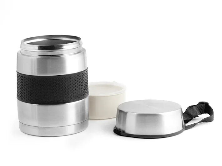 Porta vivande termico inox 18/10 2 scomparti 1,2lt. - MaLu Casa Più