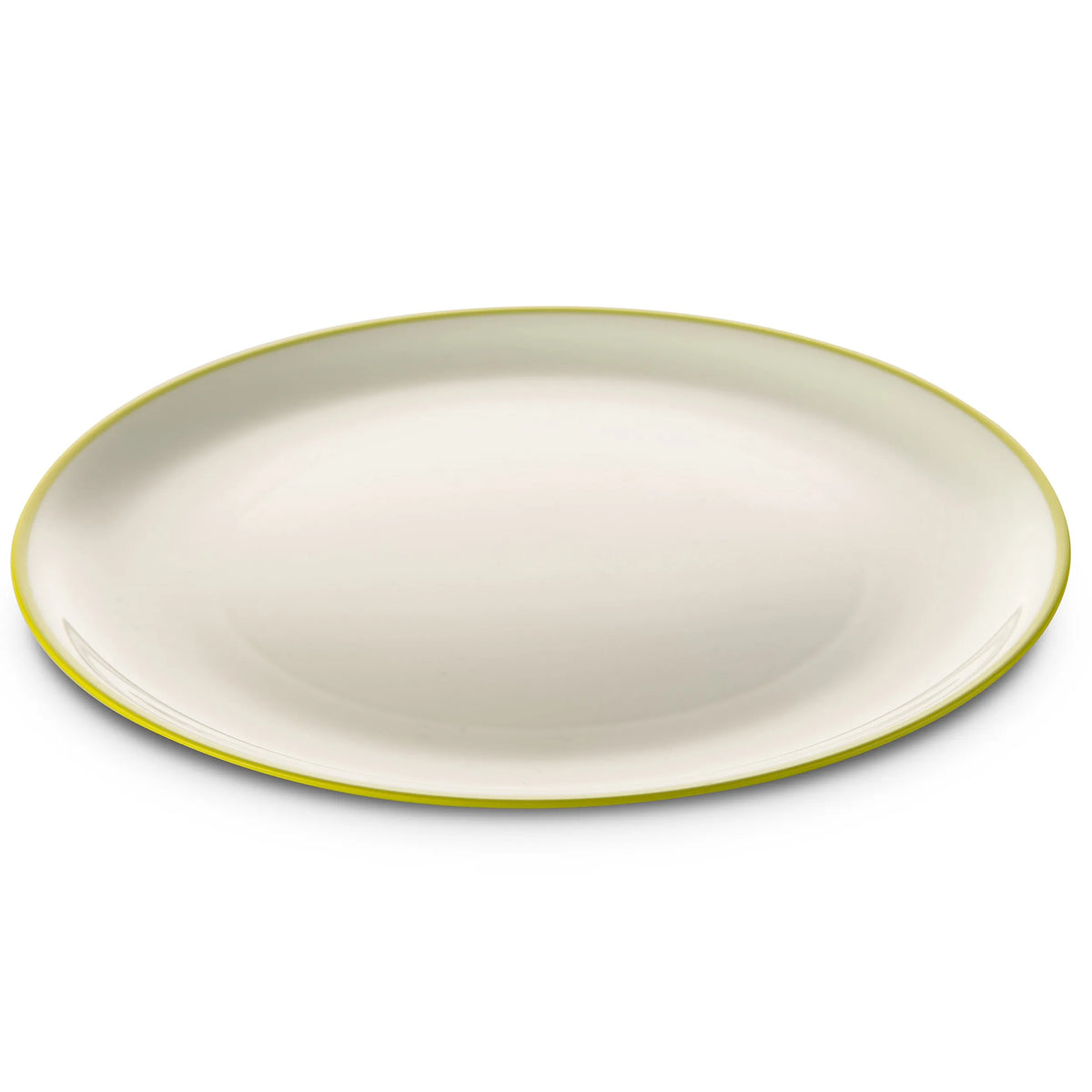 Piatto piano 23,5 cm antibatterico Sanaliving verde mela