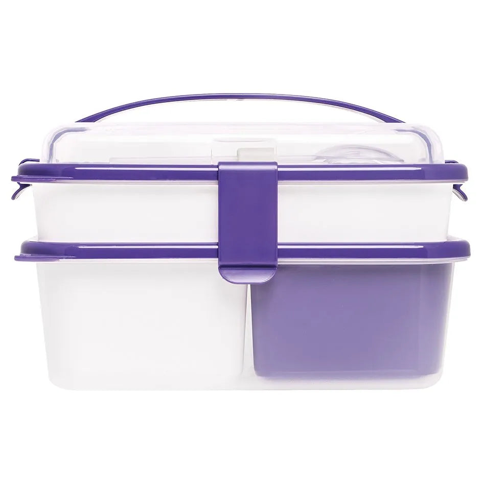 Lunch Box antibatterico 1 l + 2 l Sanaliving