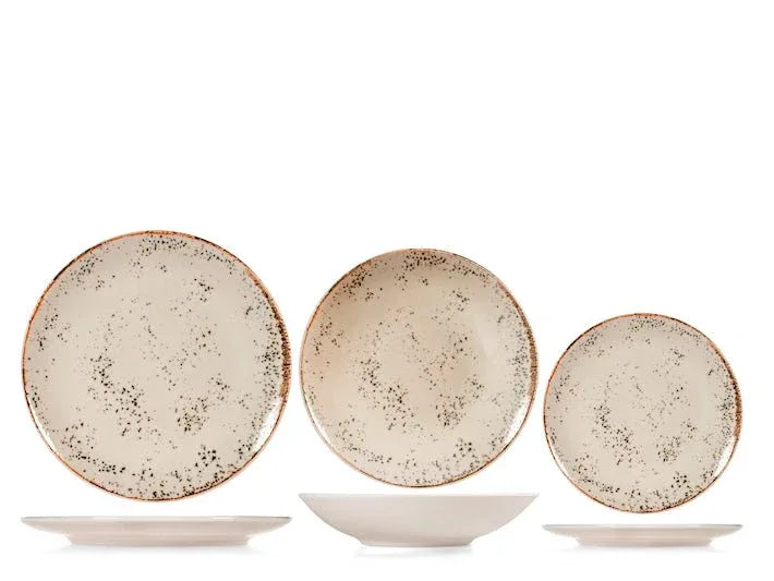 Servizio piatti 18 pz. Stoneware Planet - MaLu Casa Più