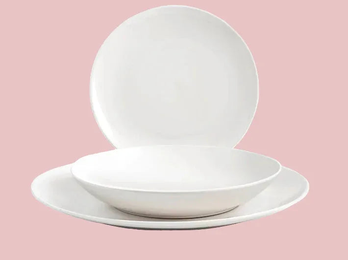 Servizio tavola 18pz in ceramica New Bone China Holliwood - MaLu Casa Più