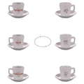 TAZZINA CON PIATTINO 100ML 3 ASSORTITE - MaLu Casa Più