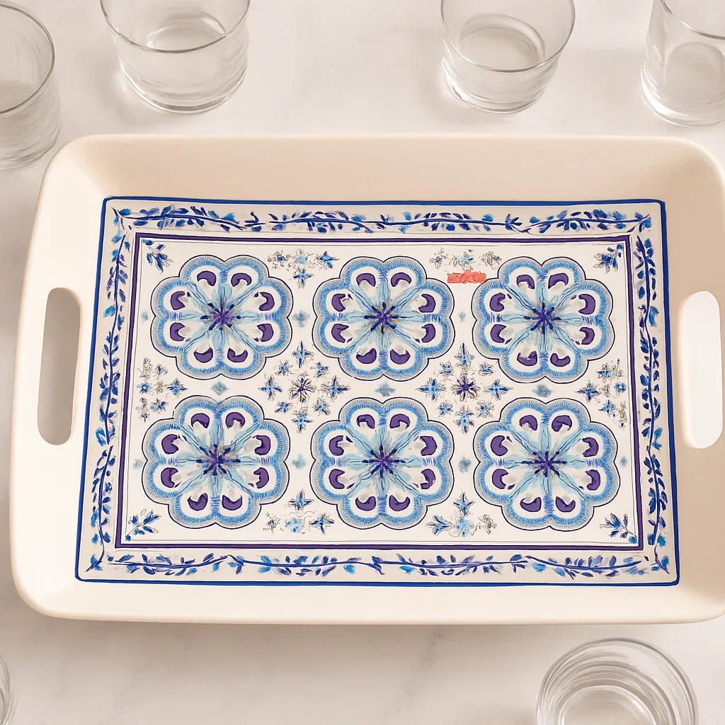 Vassoio grande rettangolare Blues di Guzzini - MaLu Casa Più