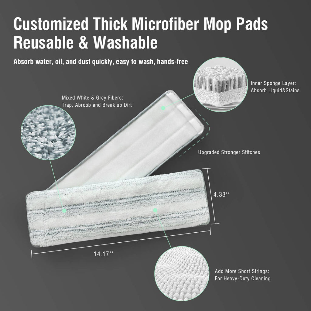 Floormy Urban City Mop Pad – Panno in microfibra di ricambio