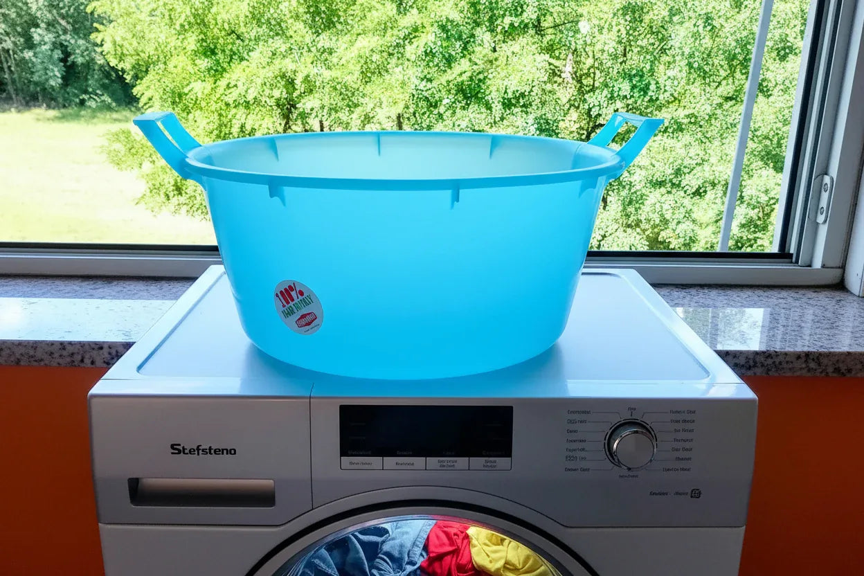 Bacinella Bombata 50 cm con Manici Made in Italy - MaLu Casa Più