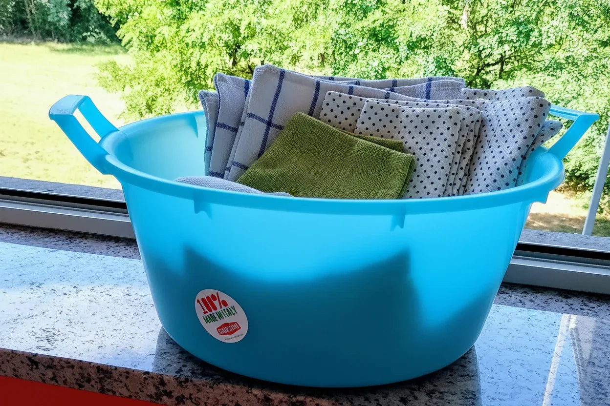 Bacinella Tonda 30 cm in Polipropilene - Made in Italy - MaLu Casa Più