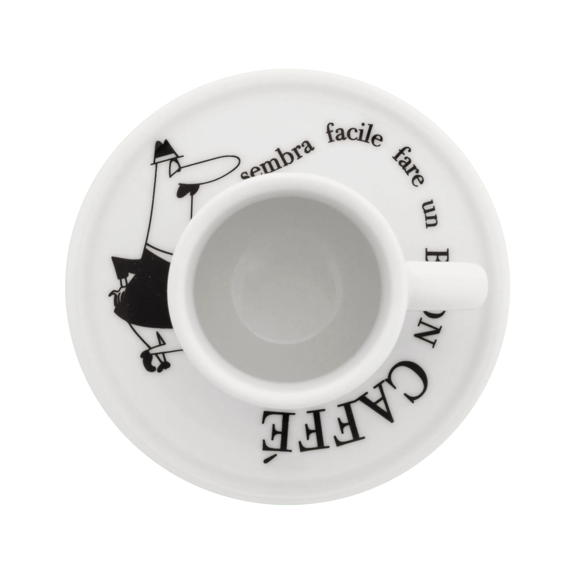Set 4 tazzine moka carosello