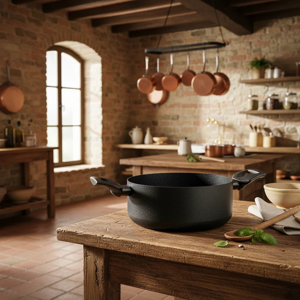 Casseruola antiaderente 2 manici cm.24 Titan - MaLu Casa Più