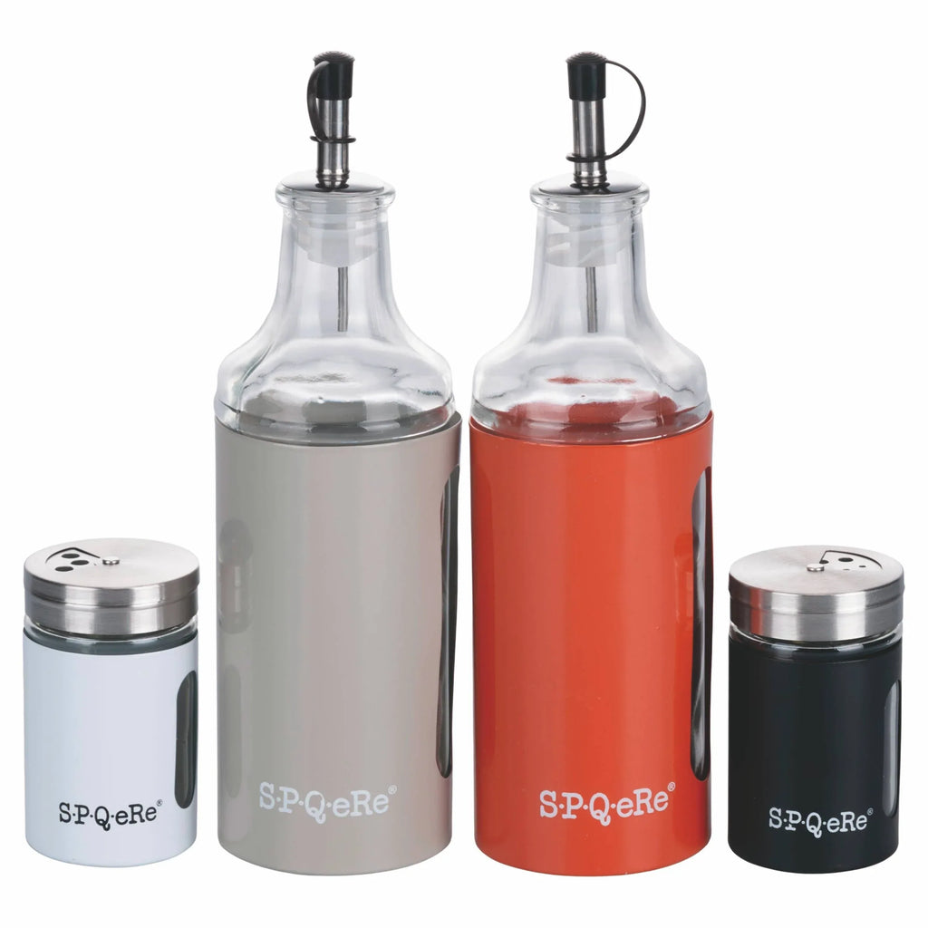 Set condimenti 4 PZ Con Stand - MaLu Casa Più