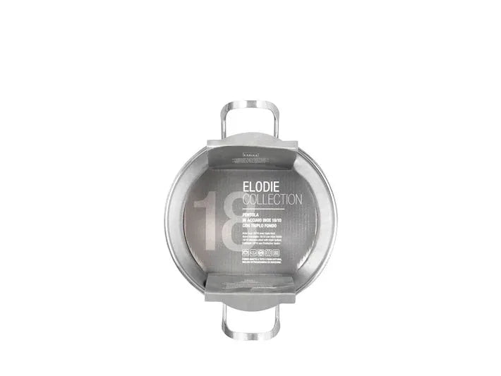 Casseruola acciaio inox 18/10 Elodie cm.18 - MaLu Casa Più