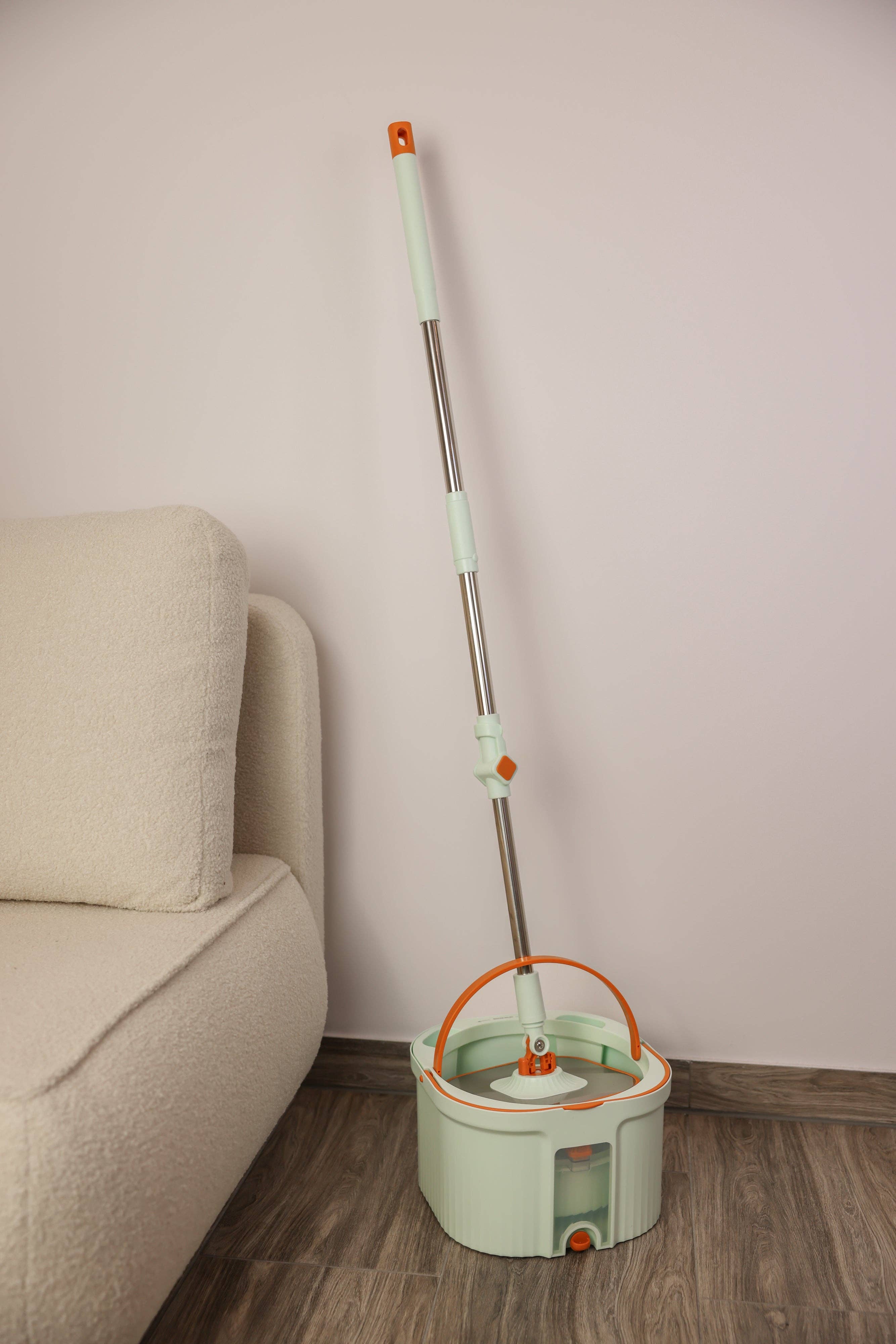 Mop piatto Floormy Urban Avenue – Pulizia con secchio a doppia vasca