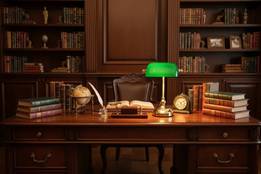 Lampada da Banchiere Classica - Verde Smeraldo - MaLu Casa Più