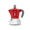 MOKA BIALETTI INDUCTION 4 TAZZE ROSSA