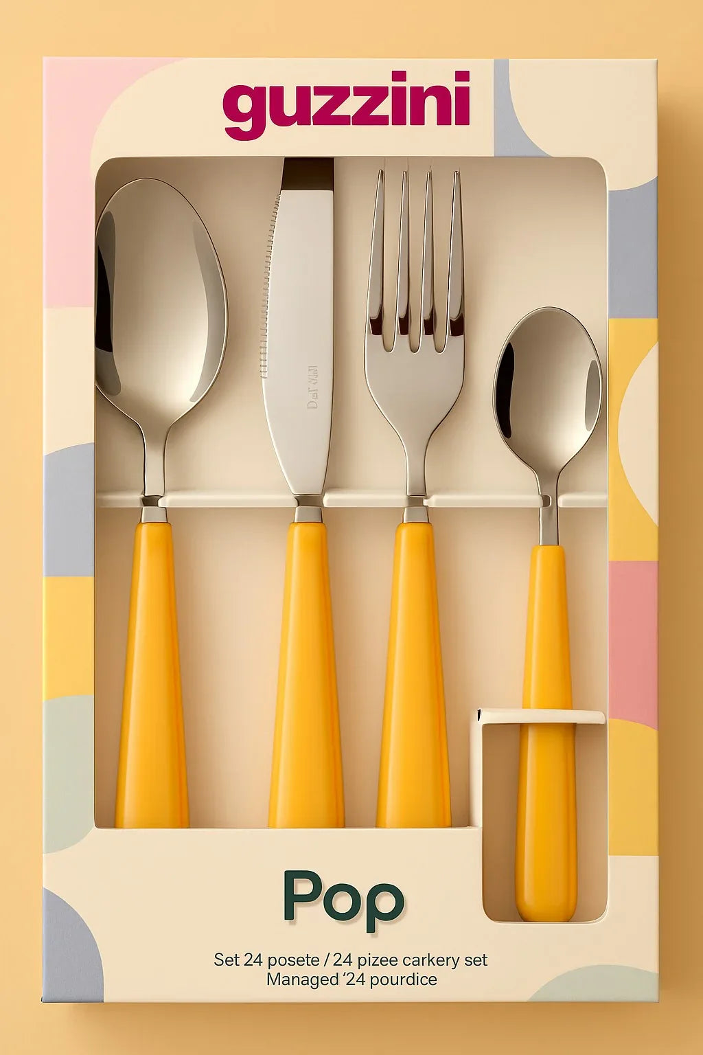 Set posate 24 pz. POP Guzzini - MaLu Casa Più