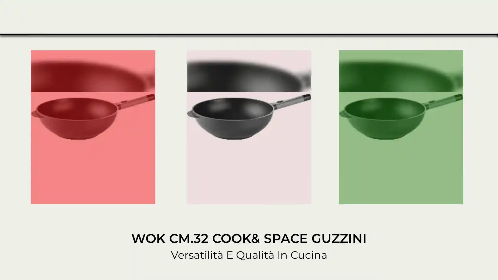 Wok cm.32 Cook&amp; Space Guzzini by@Outfy