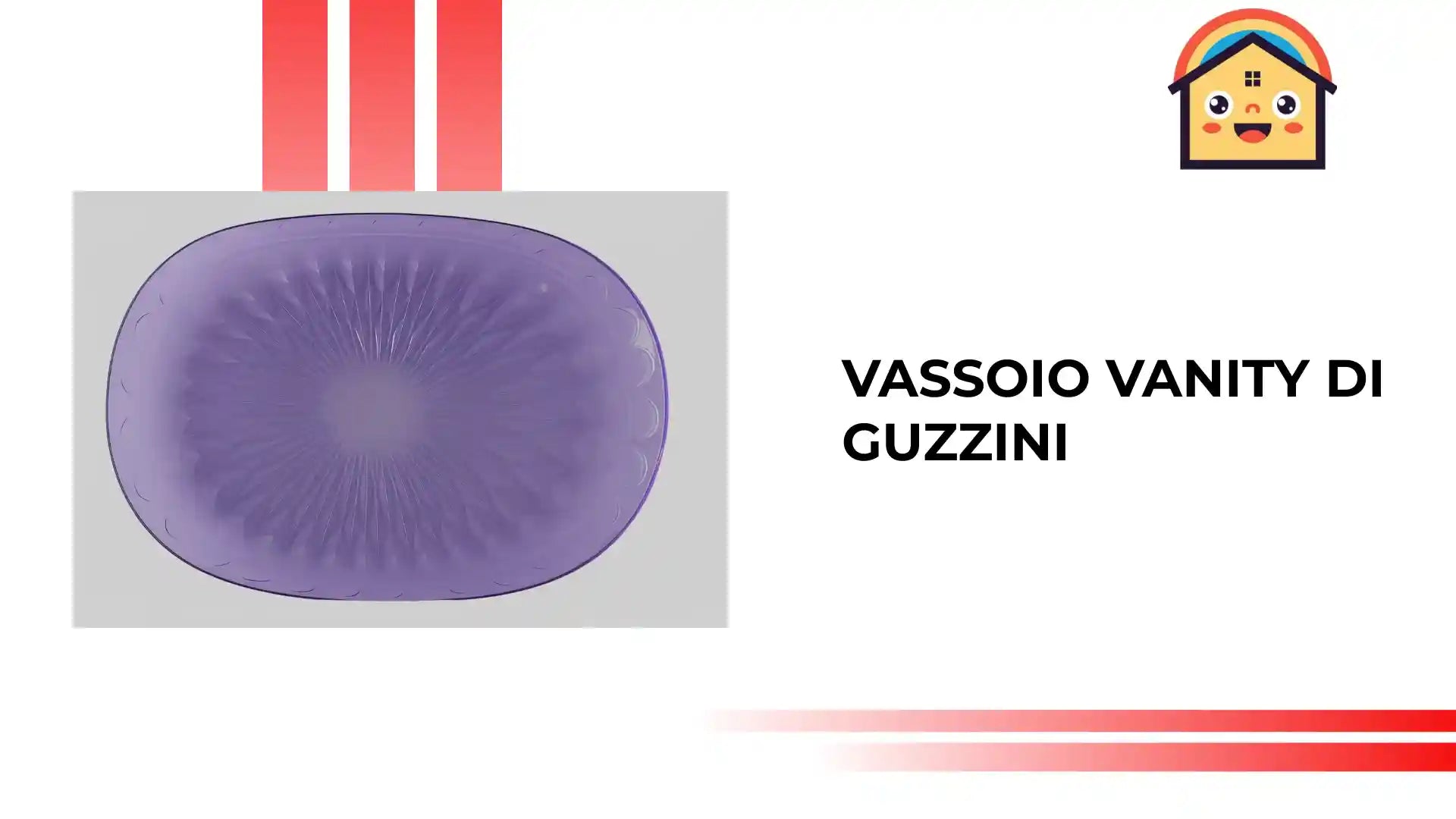 Vassoio Vanity di Guzzini by@Outfy