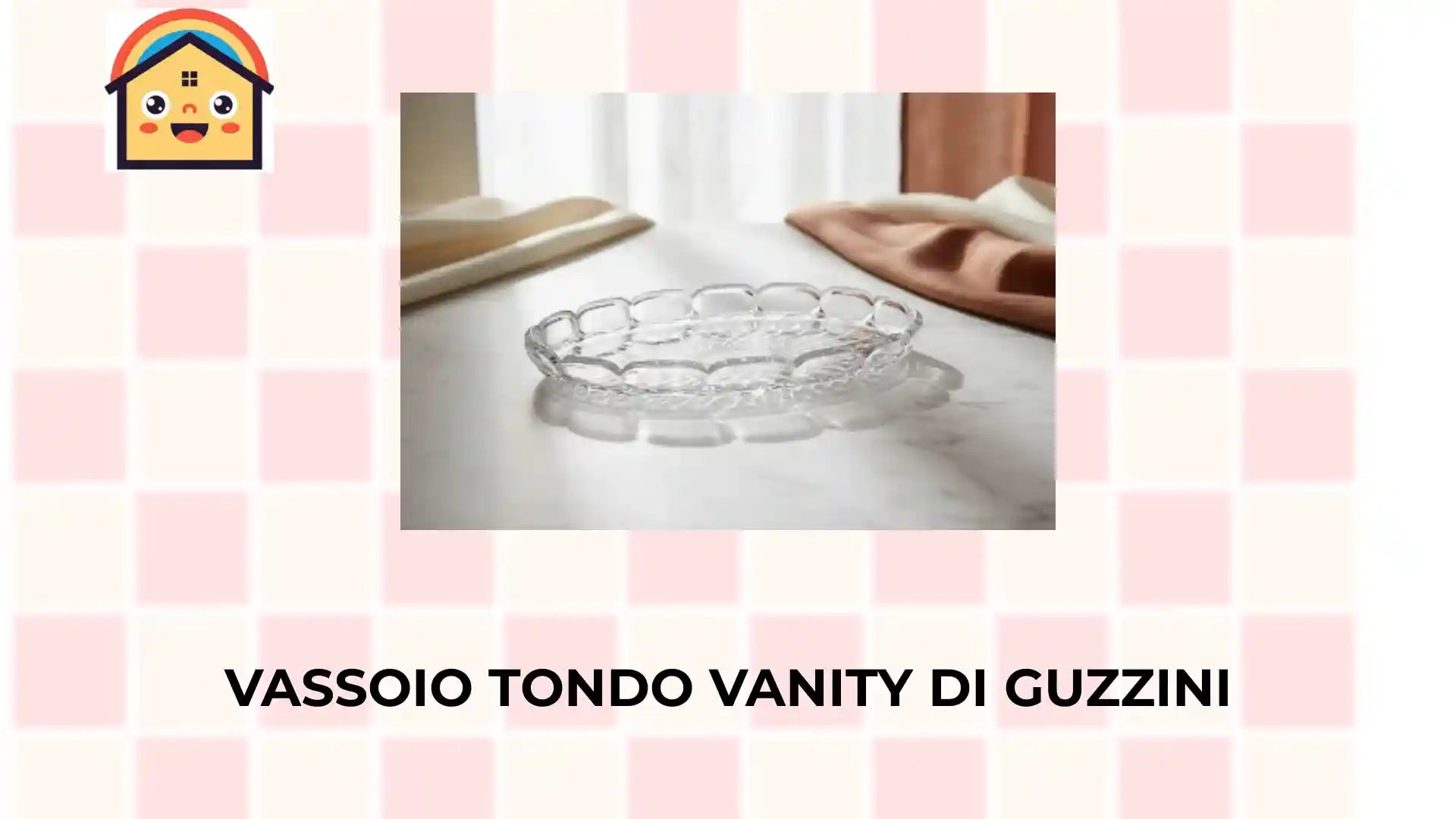 Vassoio tondo Vanity di Guzzini by@Outfy